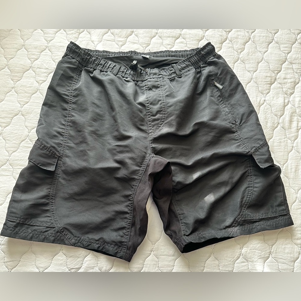 Trek Baggy Cycling Shorts Mens W/Padding USA Made Size - L/XL